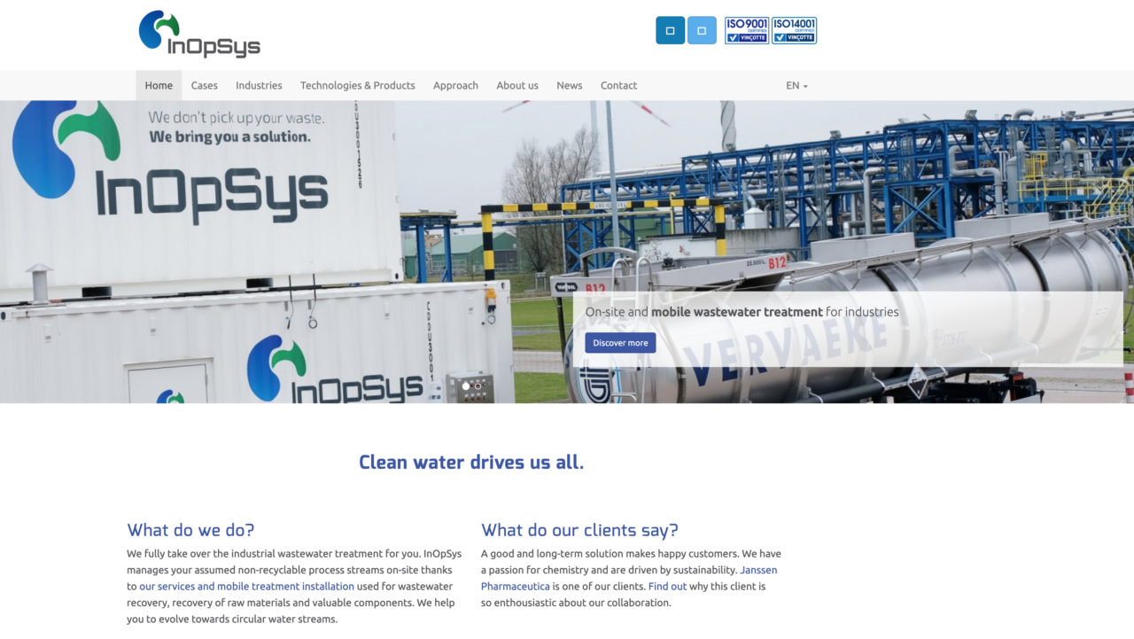 Logo Inopsys InOpSys | Milieugids-Guide de l'Environnement